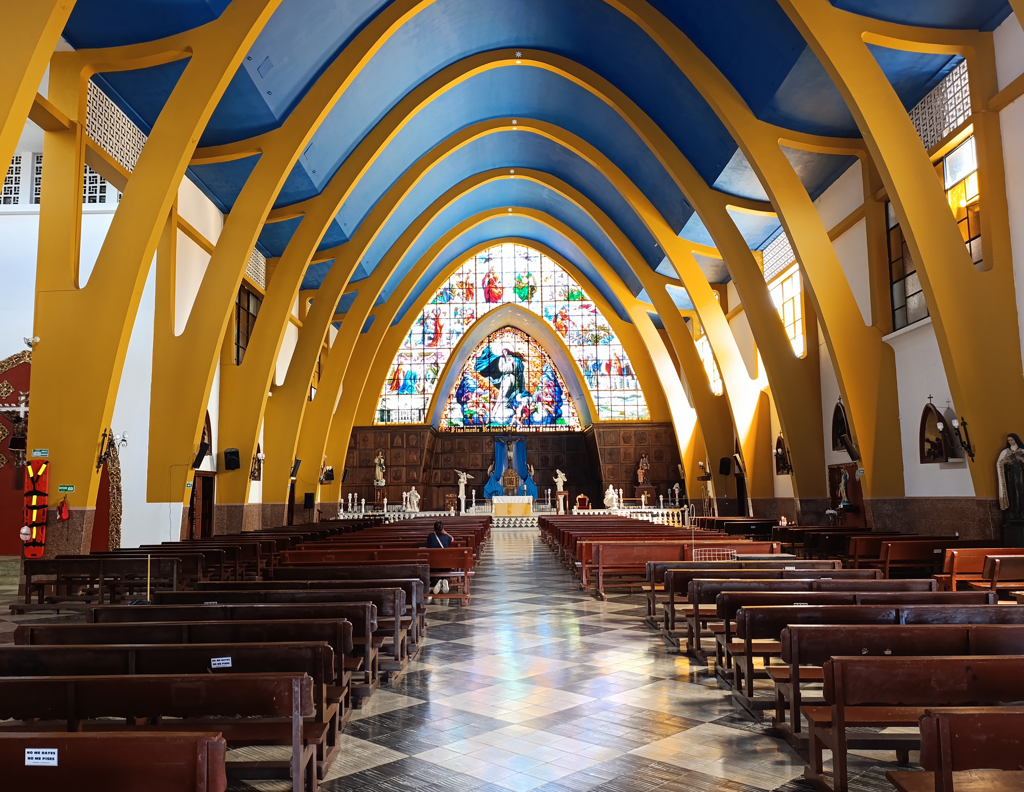 Vitral de la parroquia